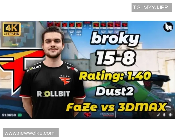 CS冬季大型锦标赛FaZe战队broky狙击压制力十足